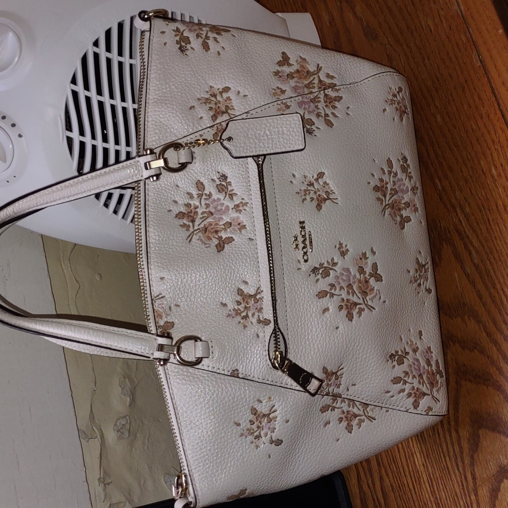 Coach flower satchel